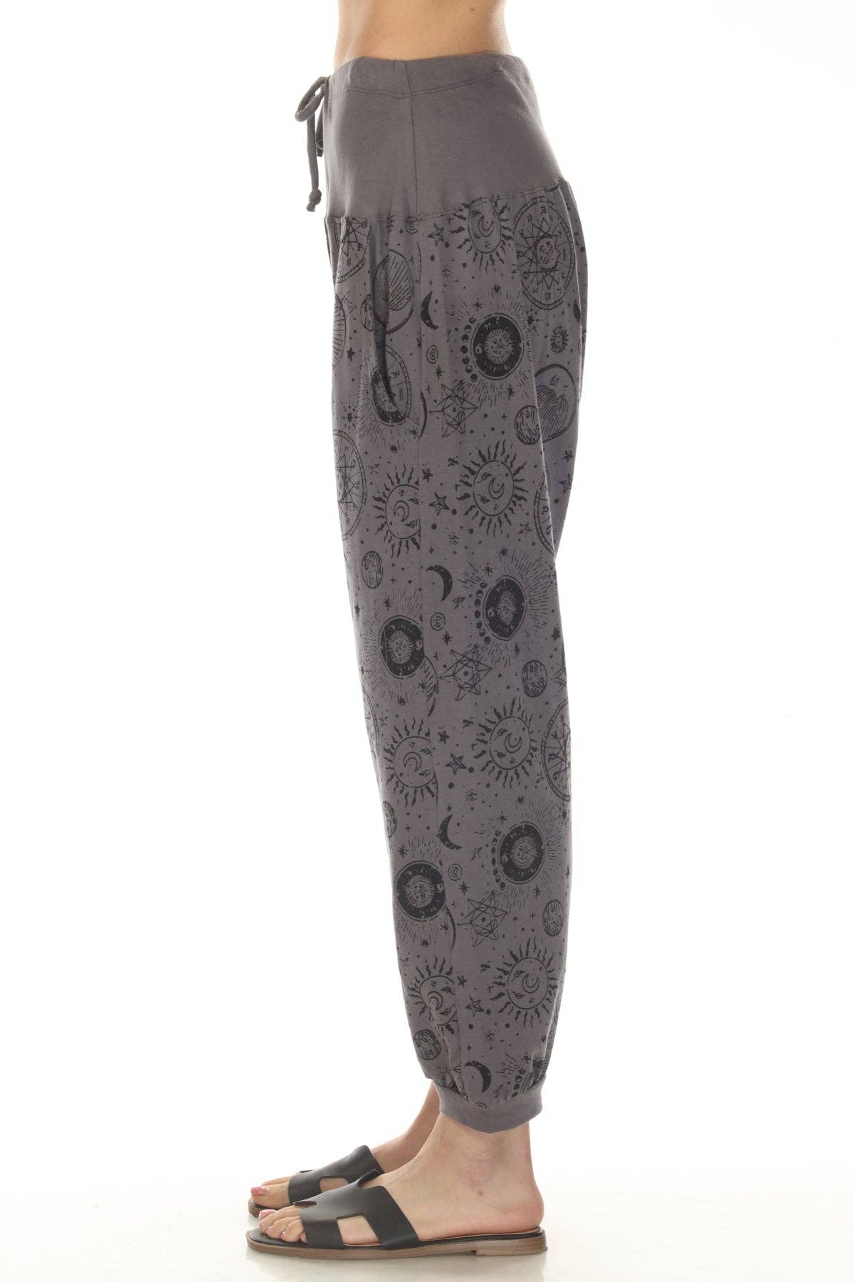 Celestial Cotton Jersey Lounge Pants