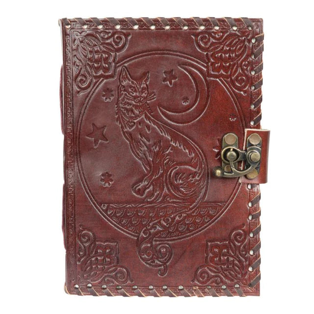 Leather Embossed Journal 5 x 7”