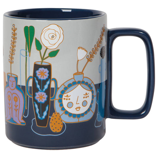 Still Life Ceramic Studio Mug 14 oz Capacity