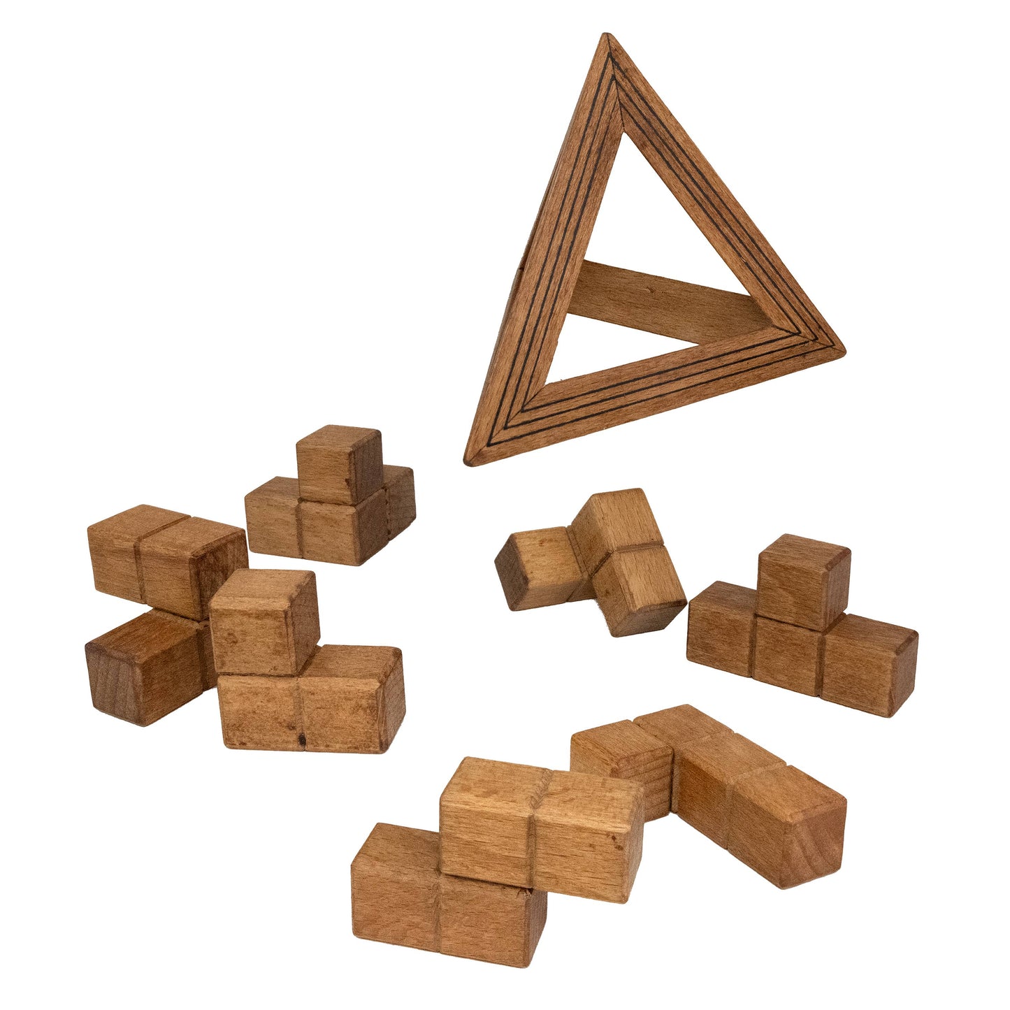Egyptian Triglyph Puzzle - True Genius