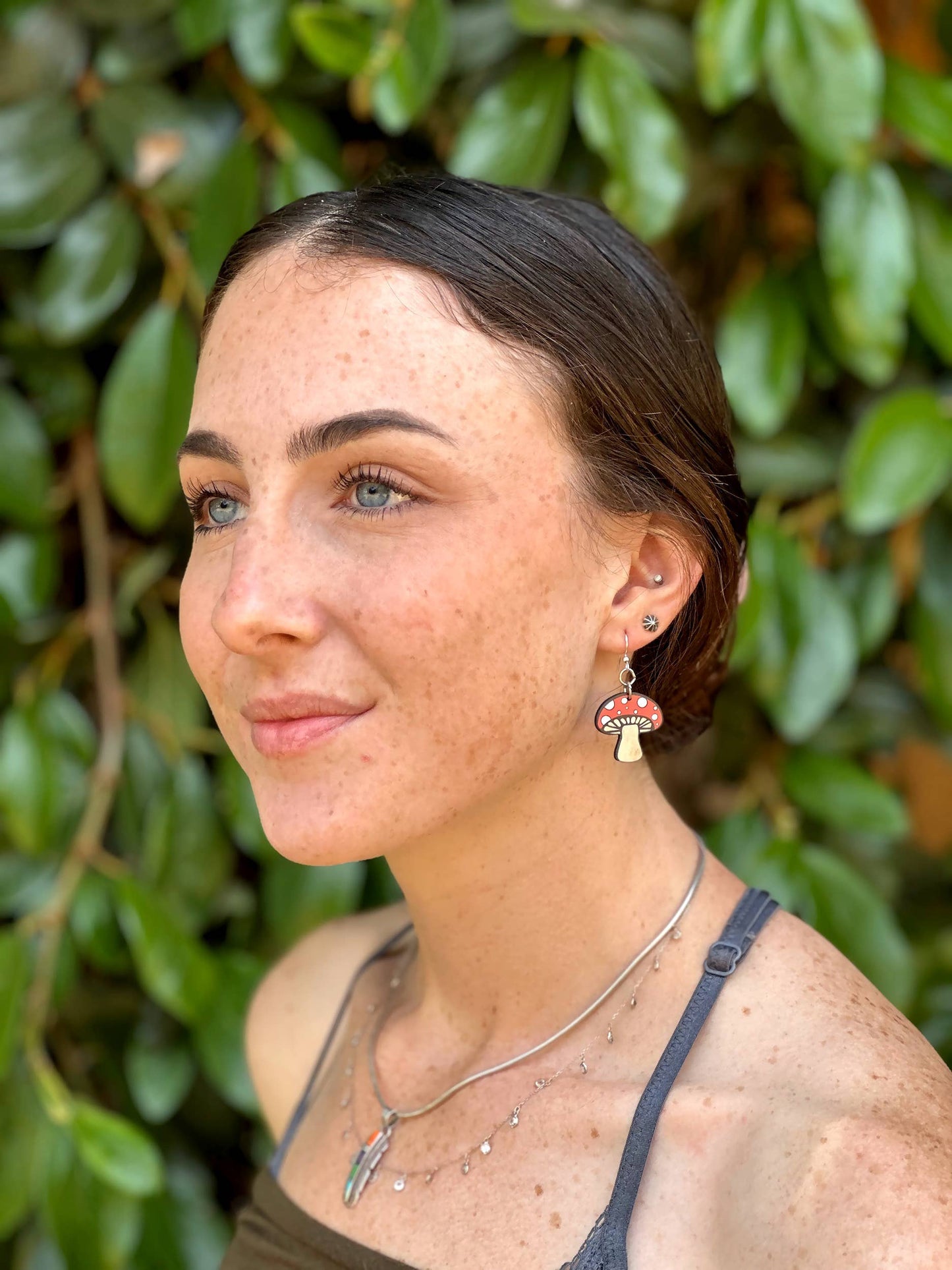 Mushroom Earrings