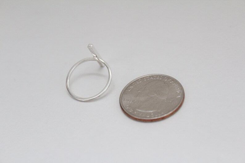 Simple Bar Ring Size 6