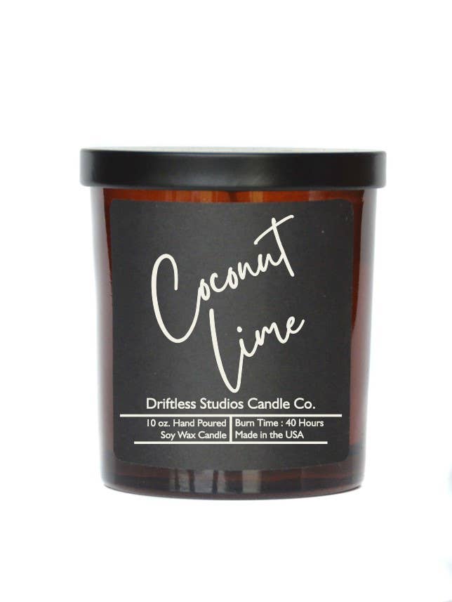 Coconut Lime Soy Wax Candle