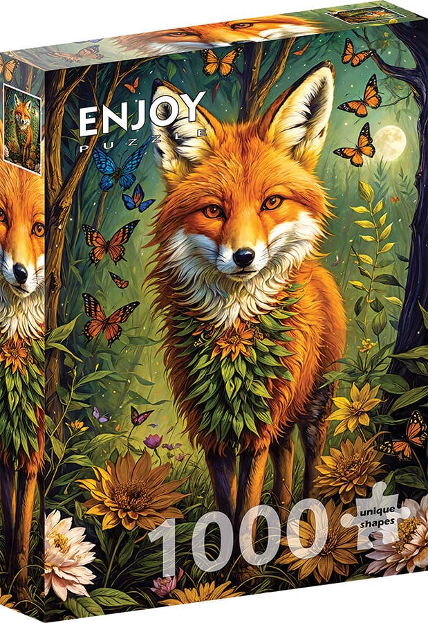 Enchanted Fox 1000-Piece Enjoy Puzzle