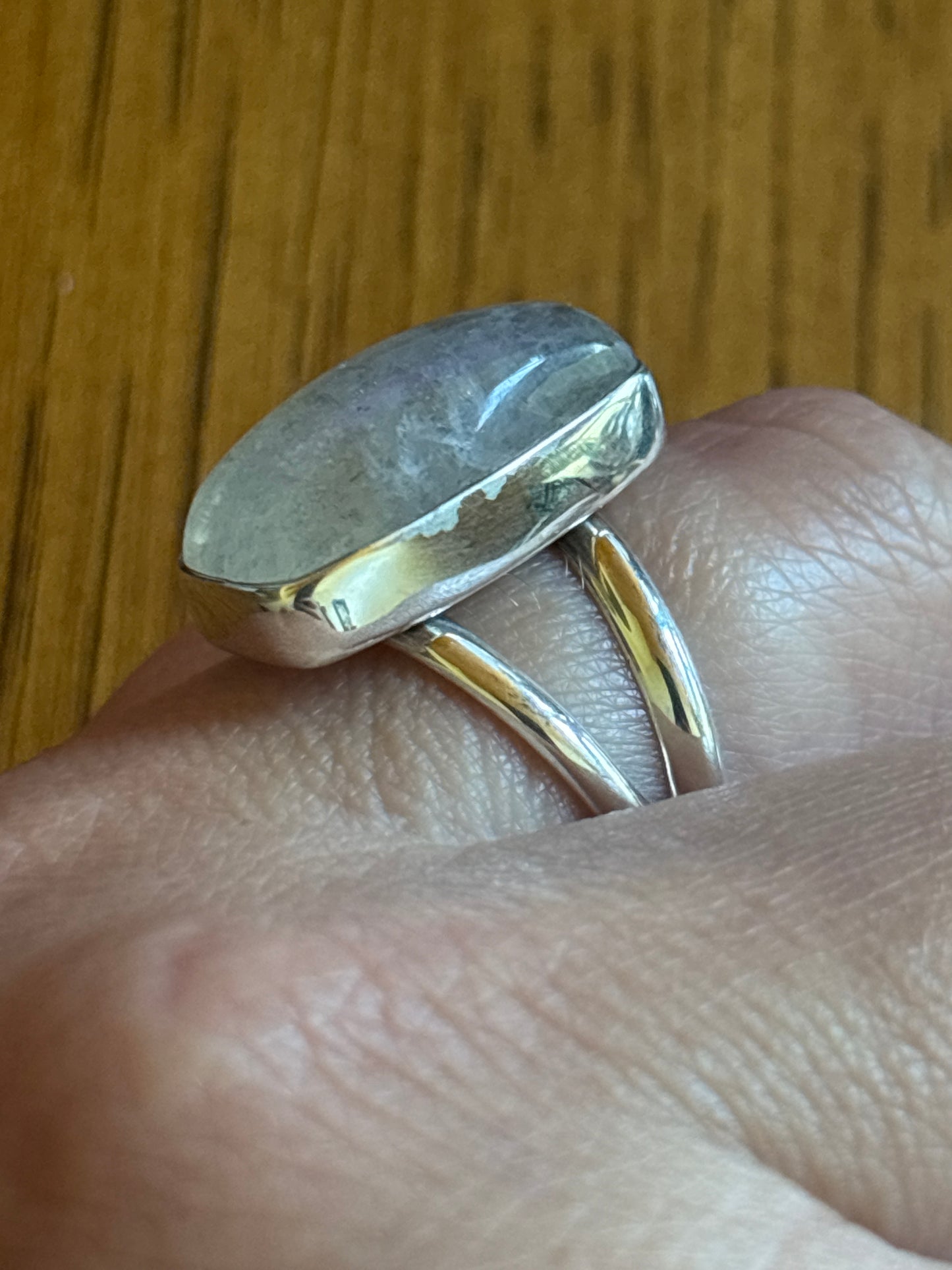 Purple Moonstone Ring | Size 9