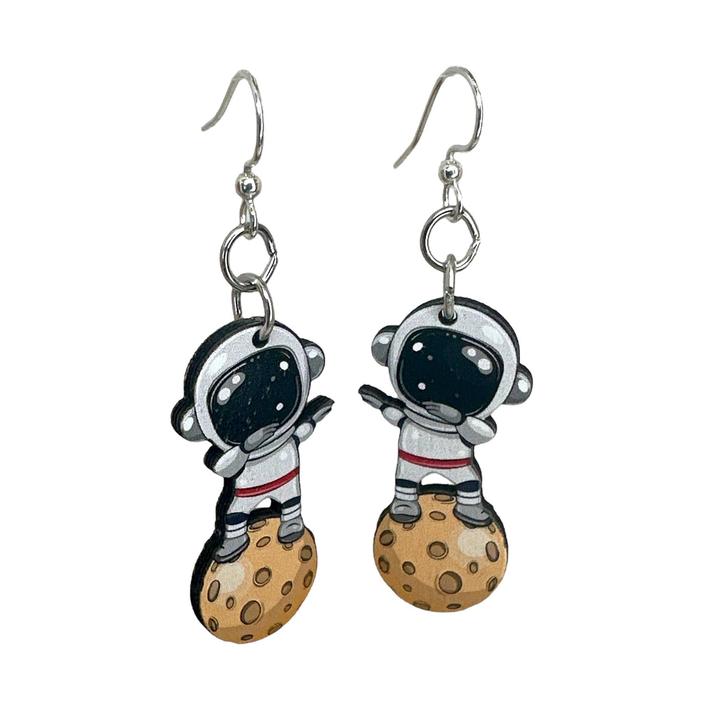 Little Moon Man Earrings #1784