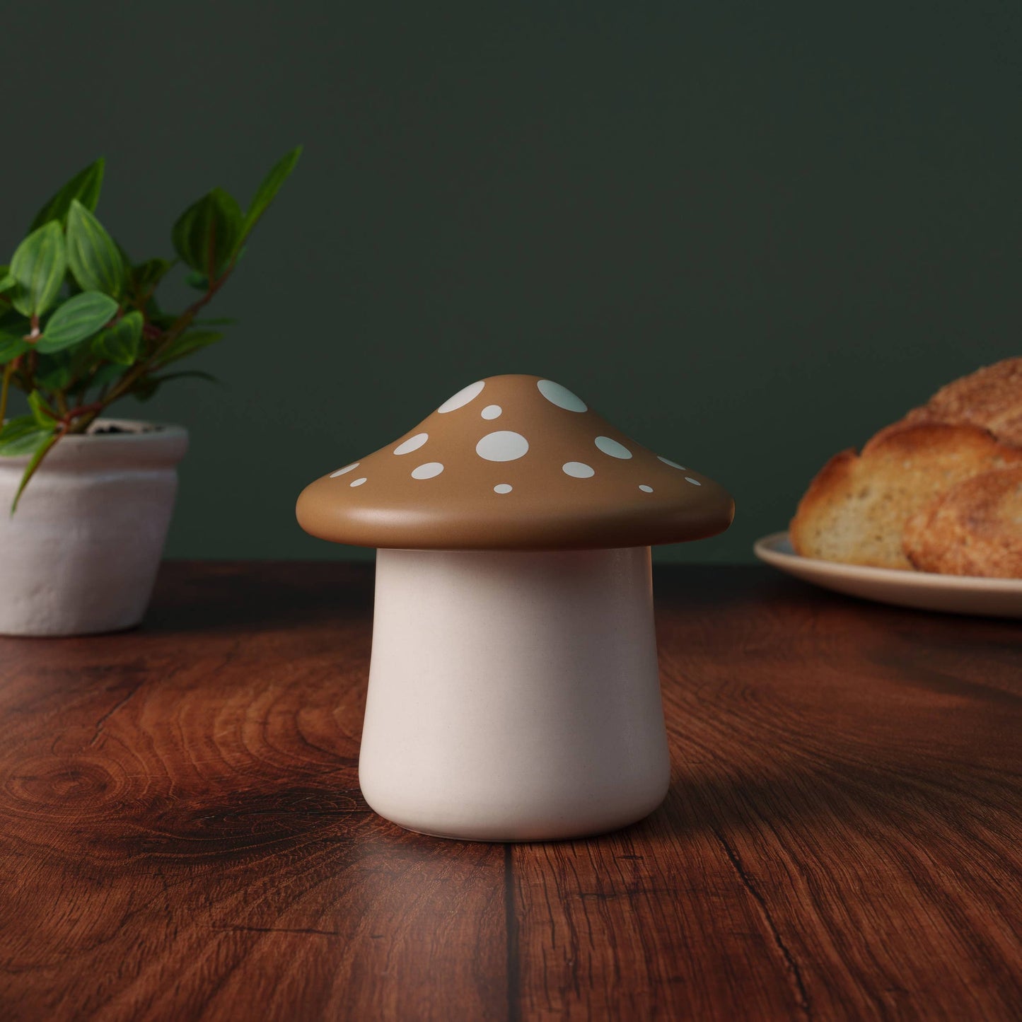 Forage - Butter Storage - Ceramic Mushroom