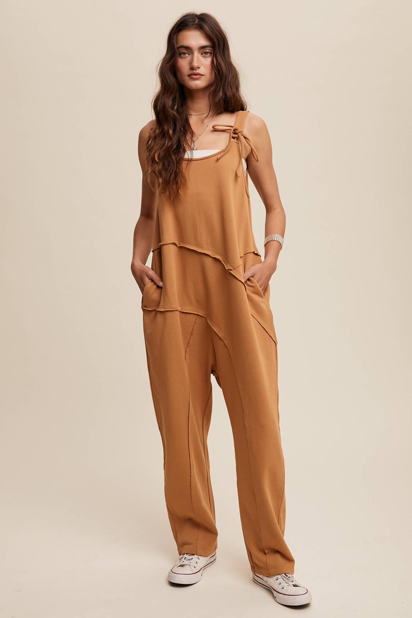 Asymmetrical Layered Jumpsuit