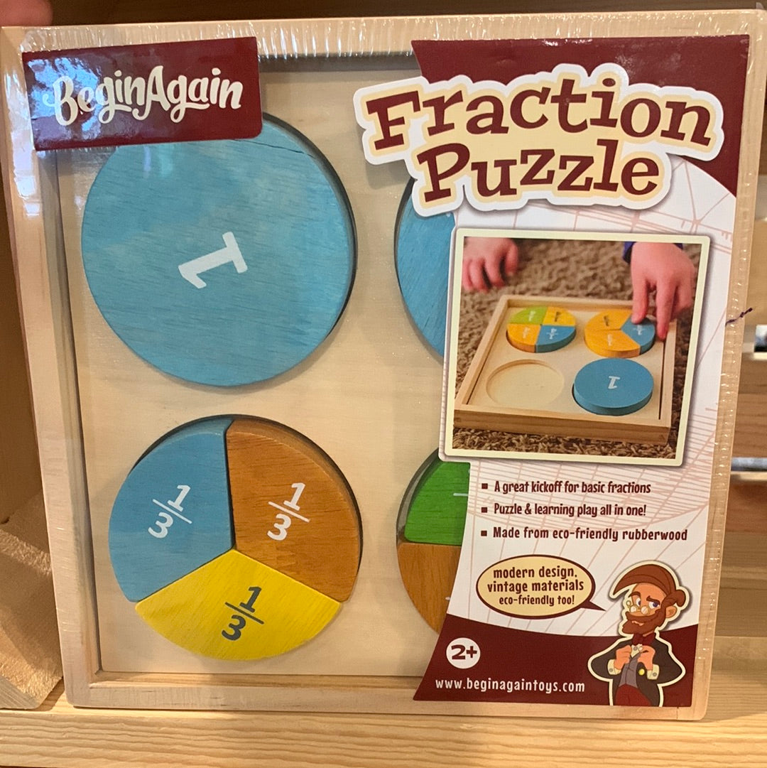 Fraction Puzzle by Begin Again