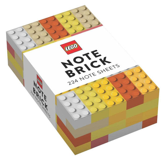 Lego Note Brick (Yellow-Orange)