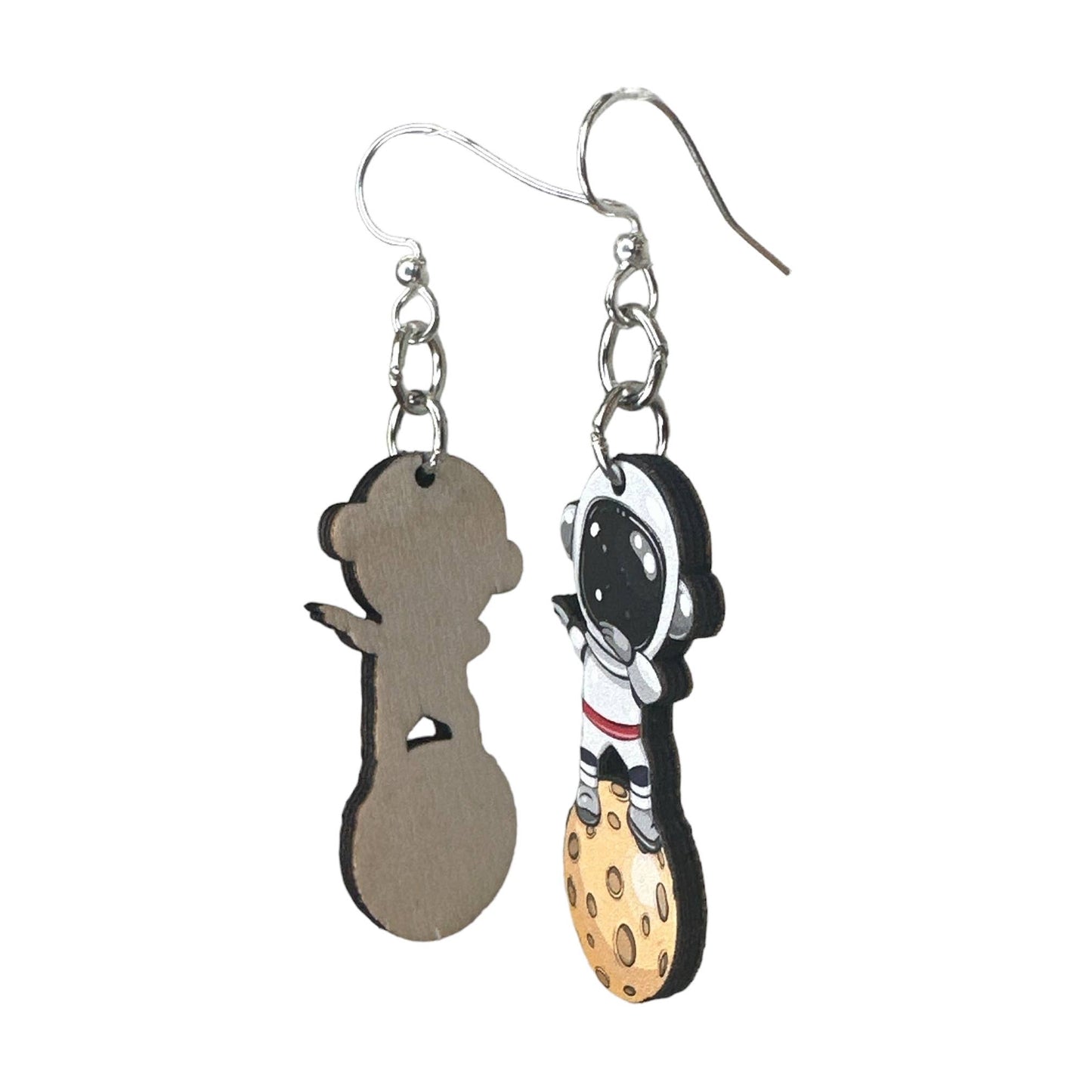 Little Moon Man Earrings #1784