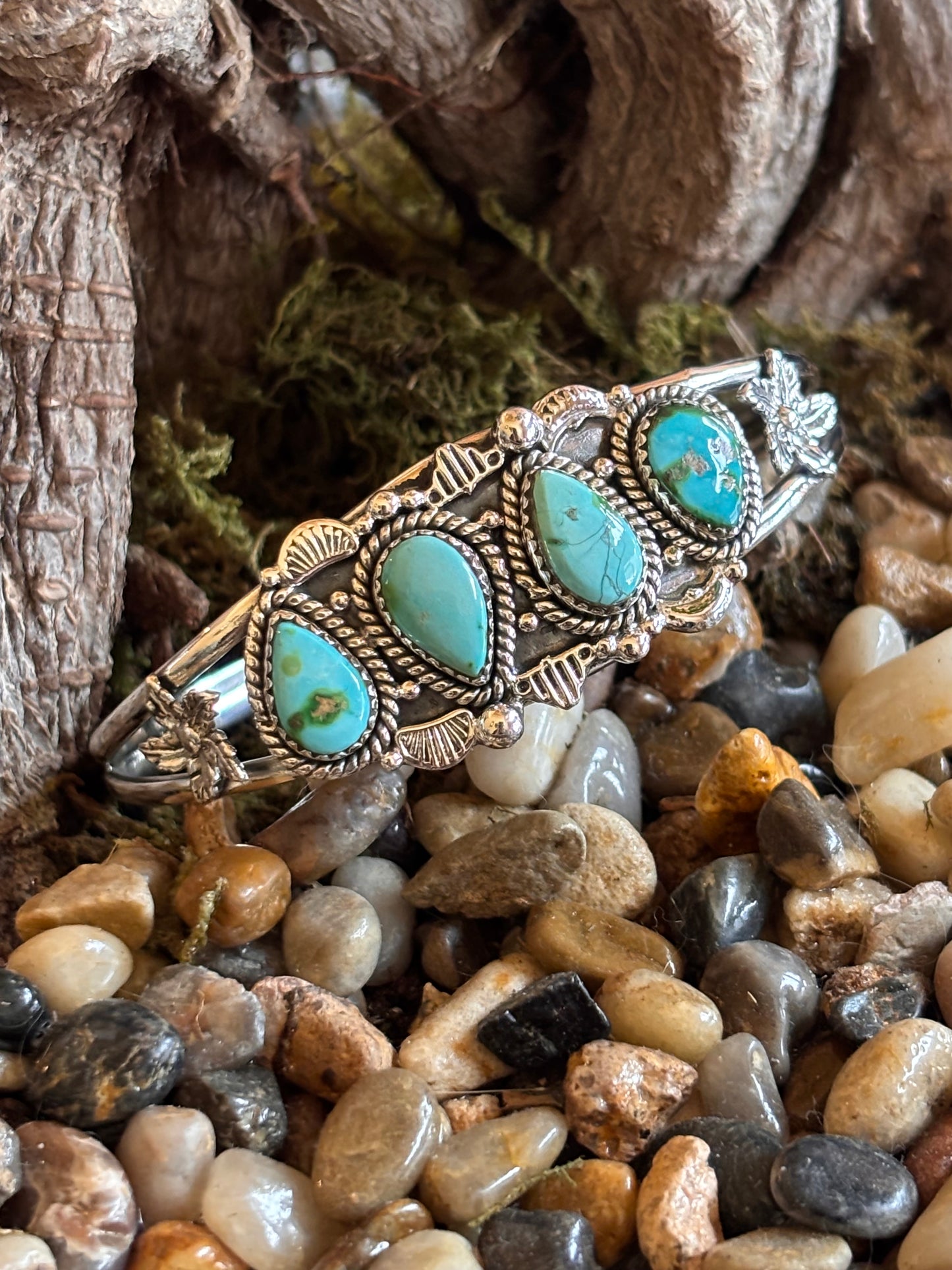 Sonoran Gold Turquoise Cuff Bracelet