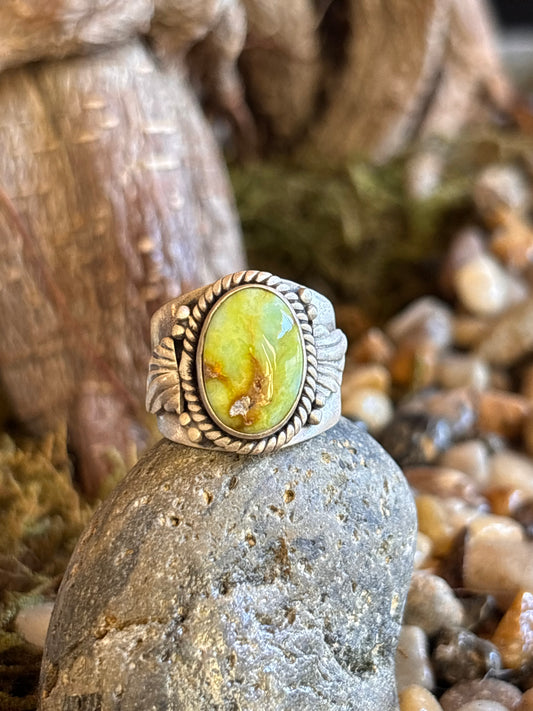 Palomino Variscite Ring | Size 7