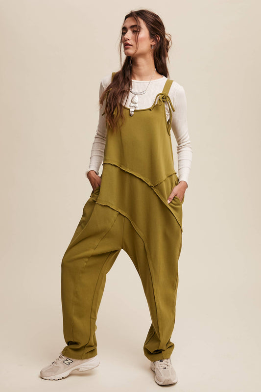 Asymmetrical Layered Jumpsuit