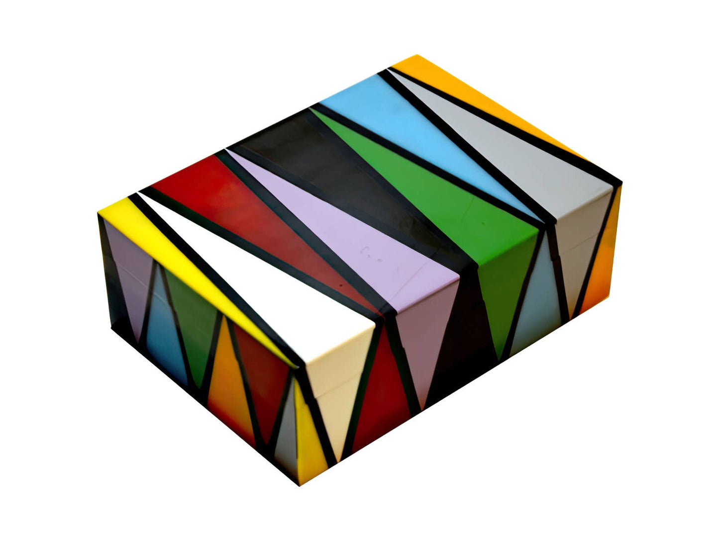Colorful Wooden Box