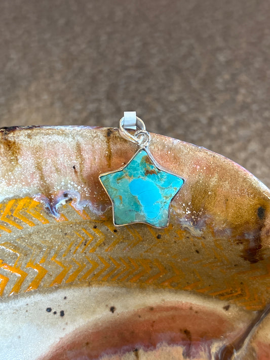 Turquoise Star Pendant
