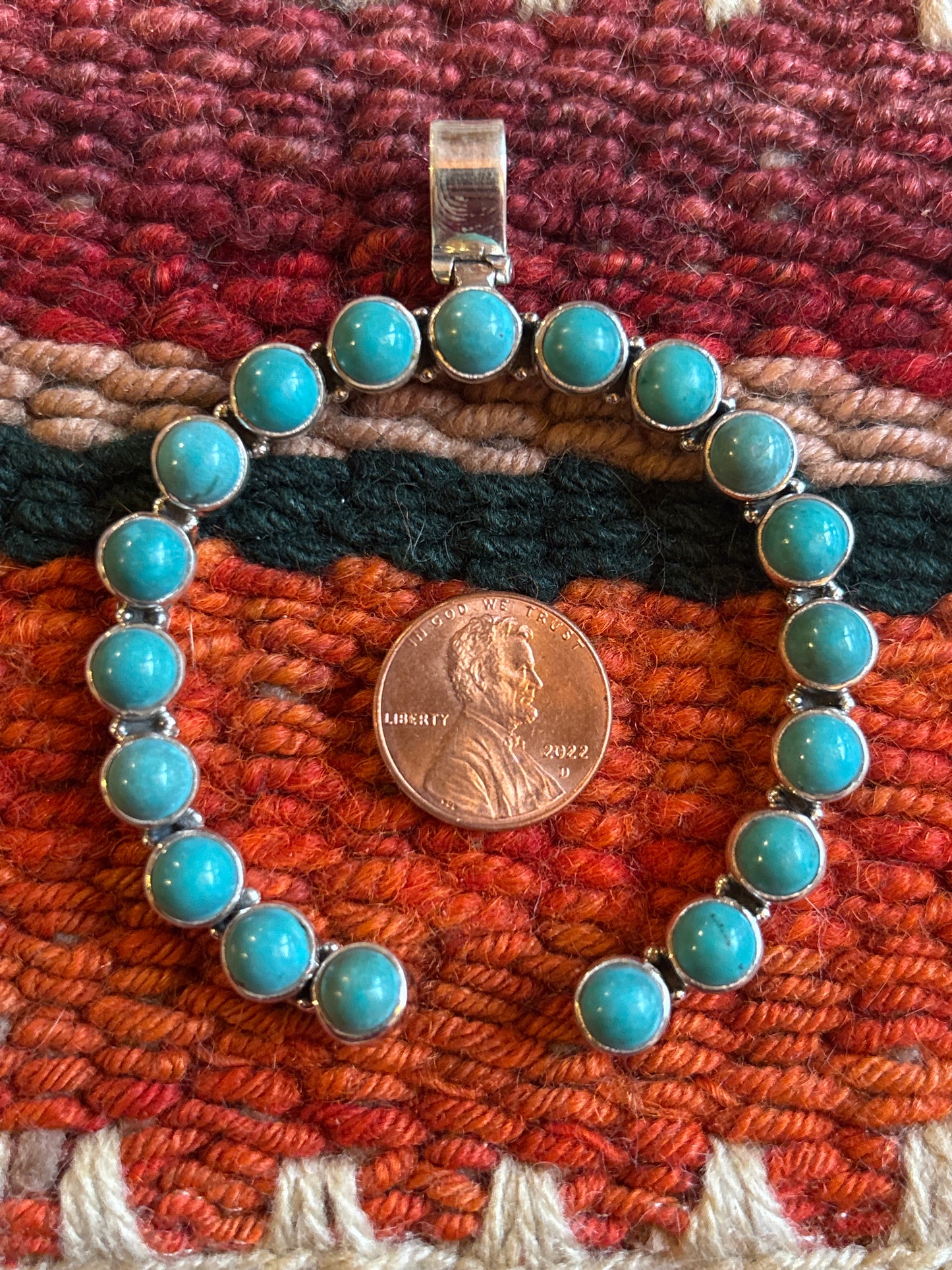 Turquoise Naja Pendant
