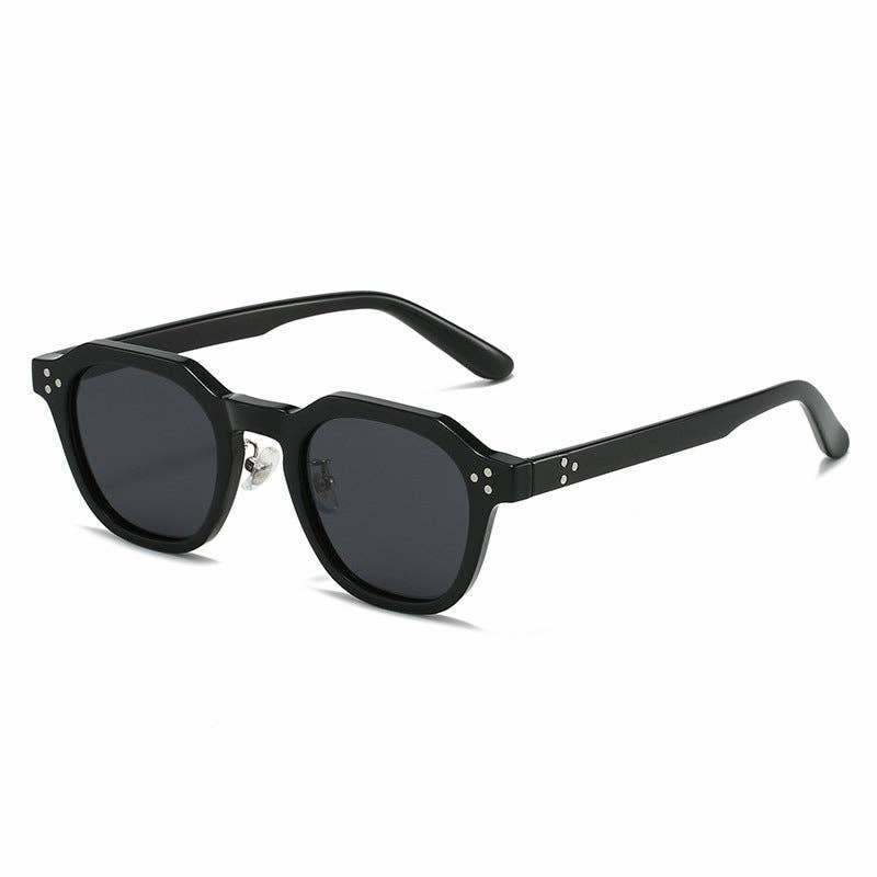 Retro Polarized UV Protection Round Sunglasses
