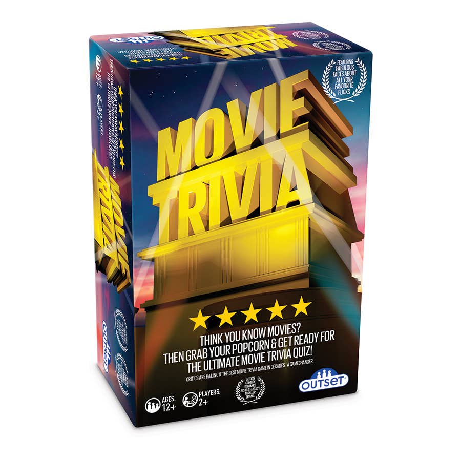 Movie Trivia Card Game