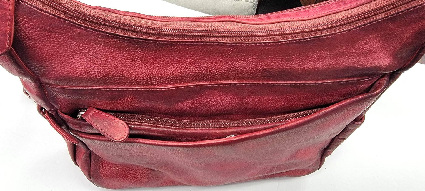 Leather Hobo Bag