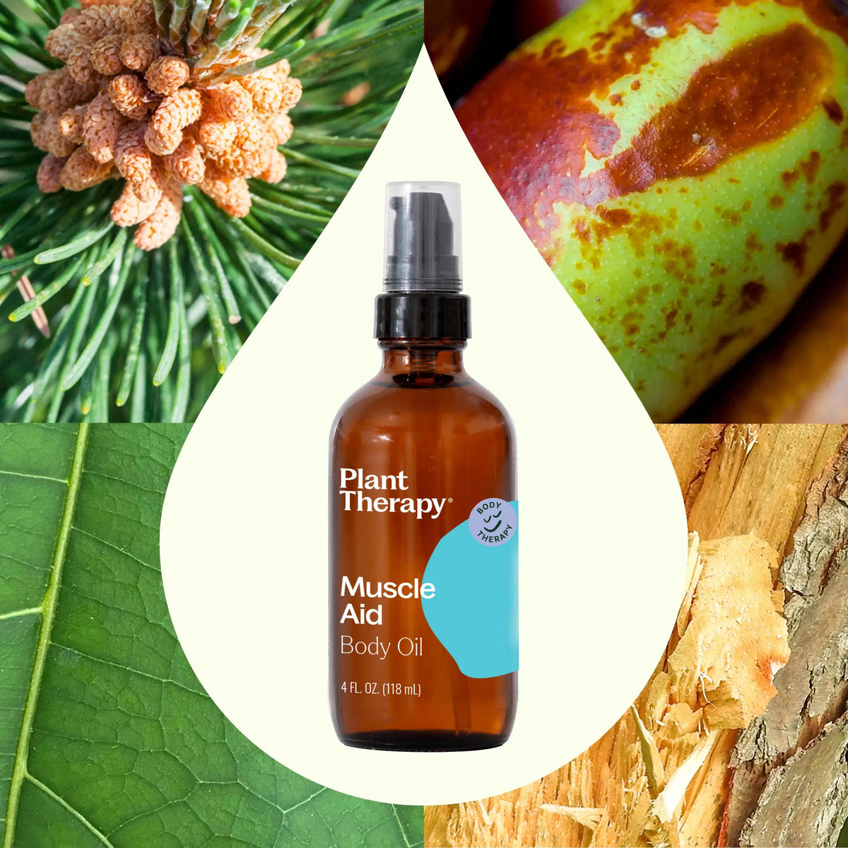 Muscle Aid Body Oil 4 oz