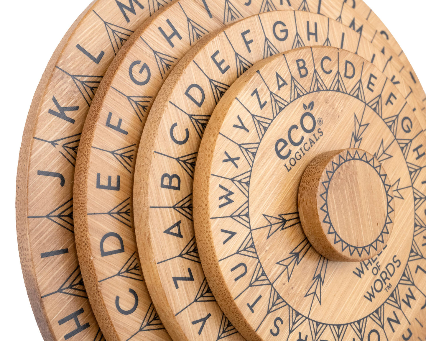 Wheel of Words - Bamboo Spelling Game