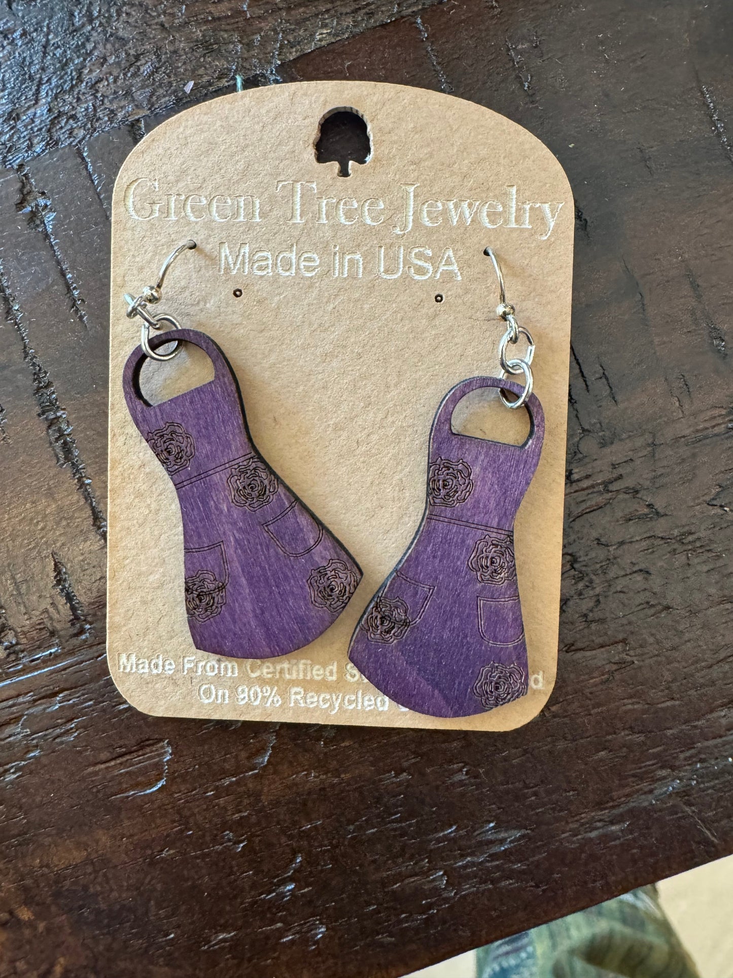 Green Tree Earrings | Food & Beverage