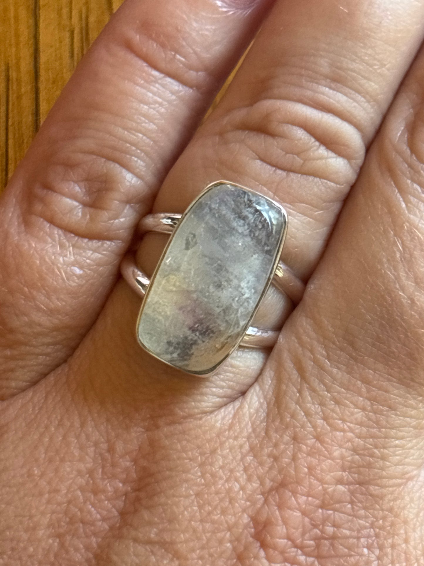 Purple Moonstone Ring | Size 9