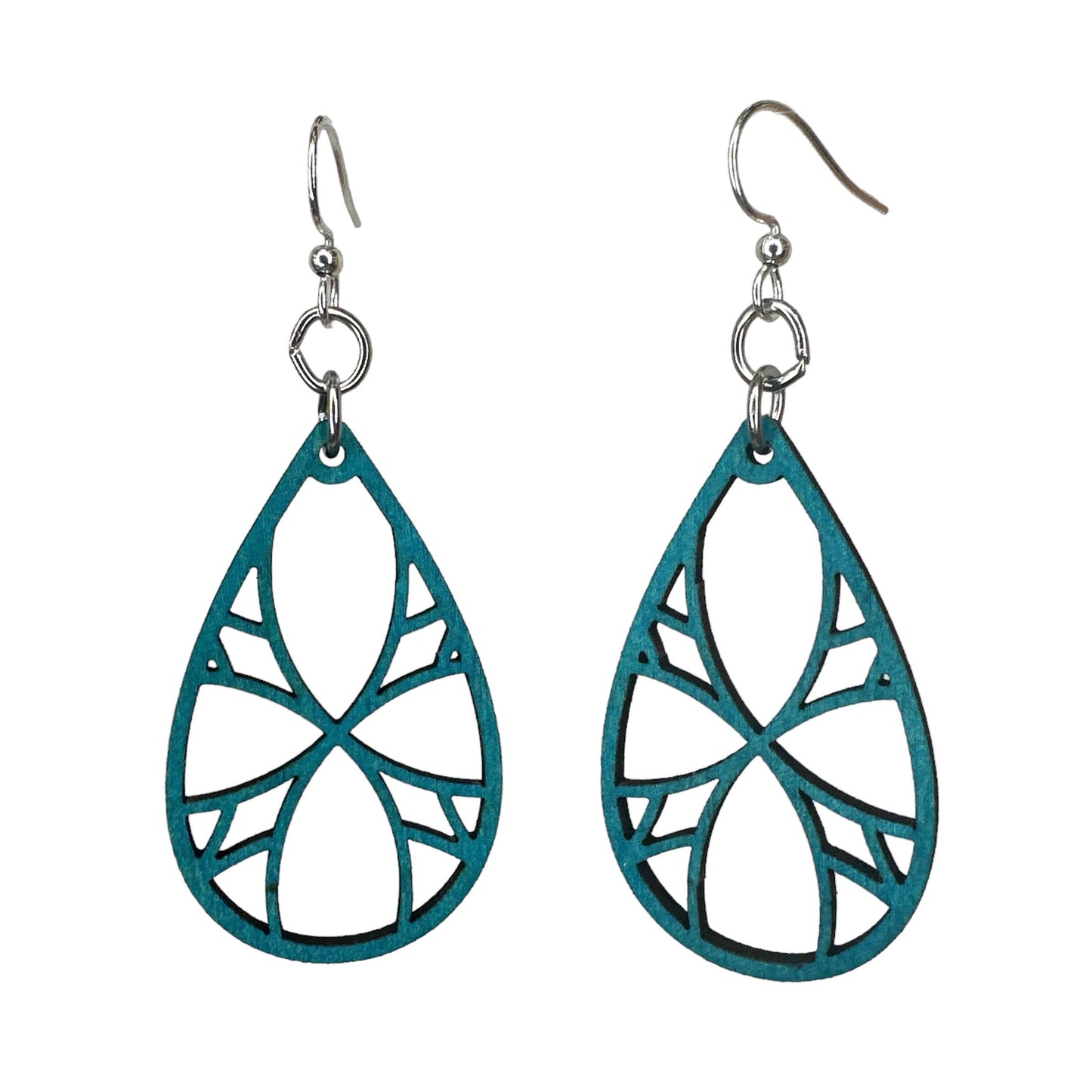 Kaleidoscope Leaf Earring #1782