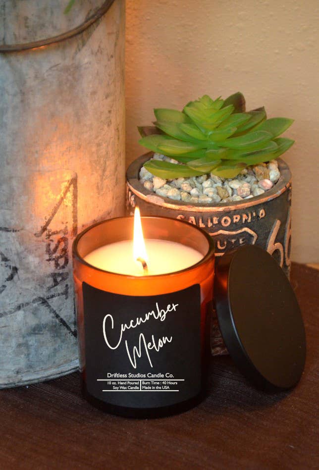 Cucumber Melon Soy Wax Candle