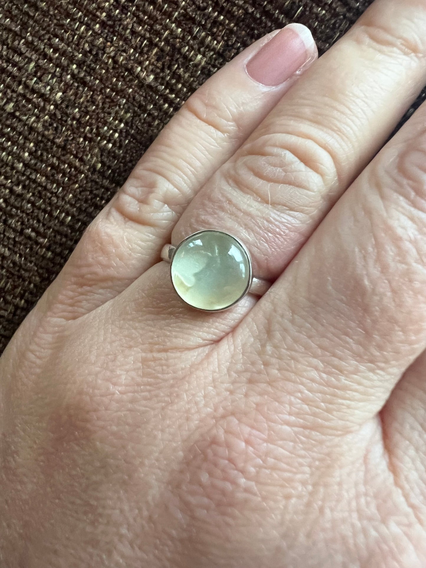 Prehnite Ring | Size 7