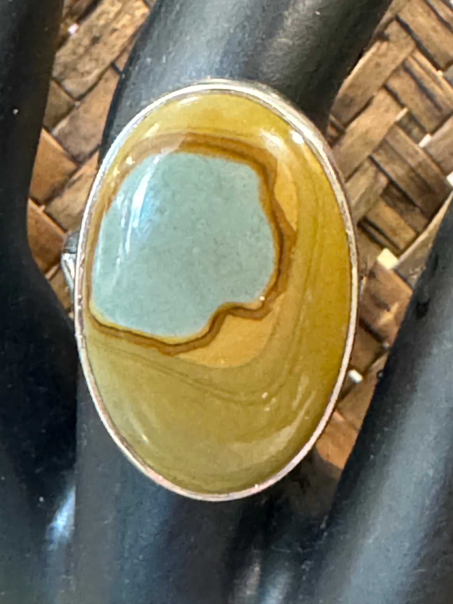 Picture Jasper Ring | Size 7