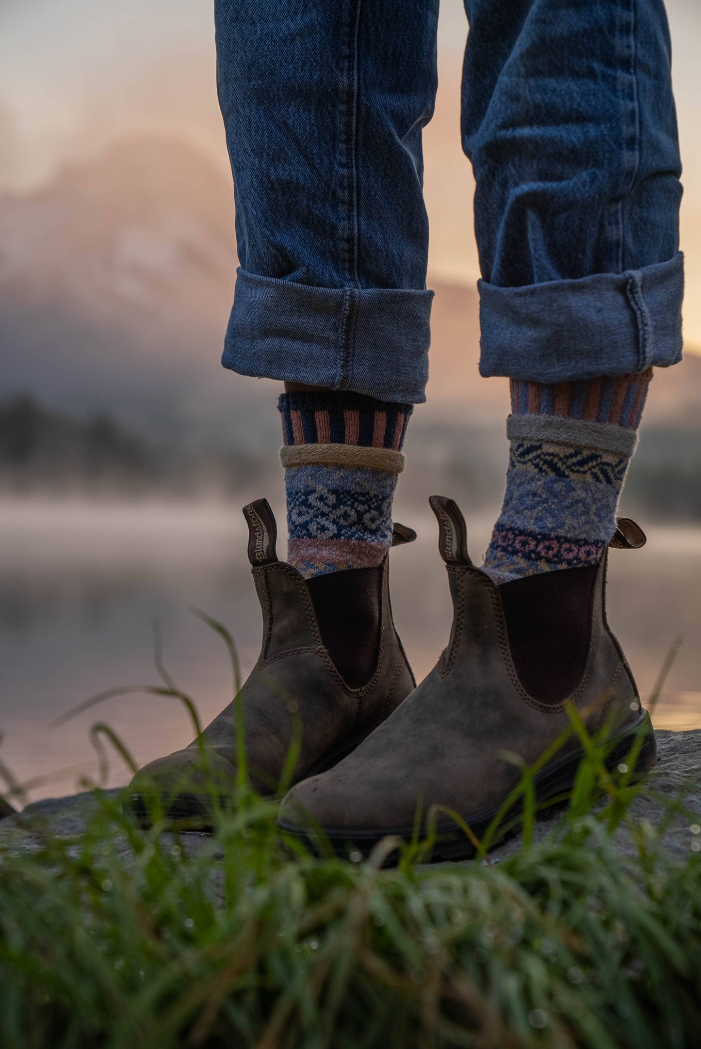 Mirage Crew Socks | Eco-Friendly and Made in the USA 