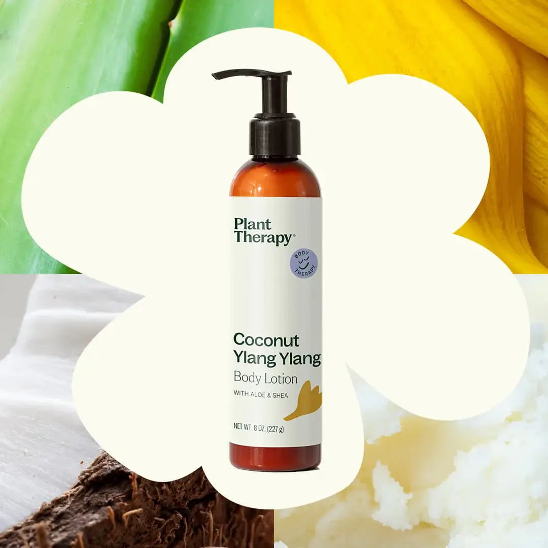Coconut Ylang Ylang Body Lotion with Aloe and Shea 8oz