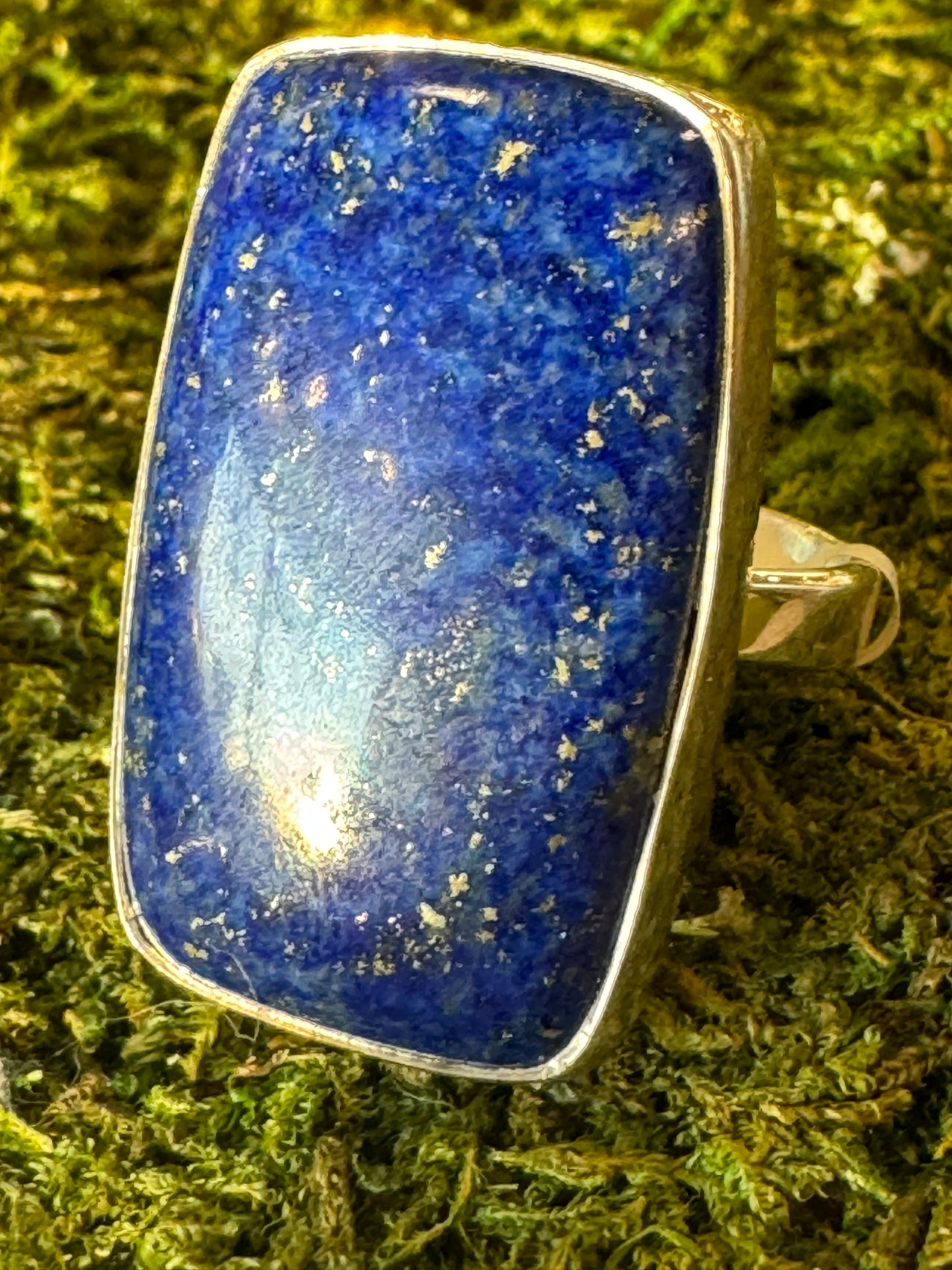 Lapis Lazuli Ring | Adjustable