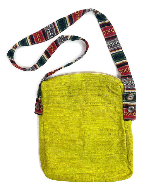 Hemp Bag with Gheri Strap