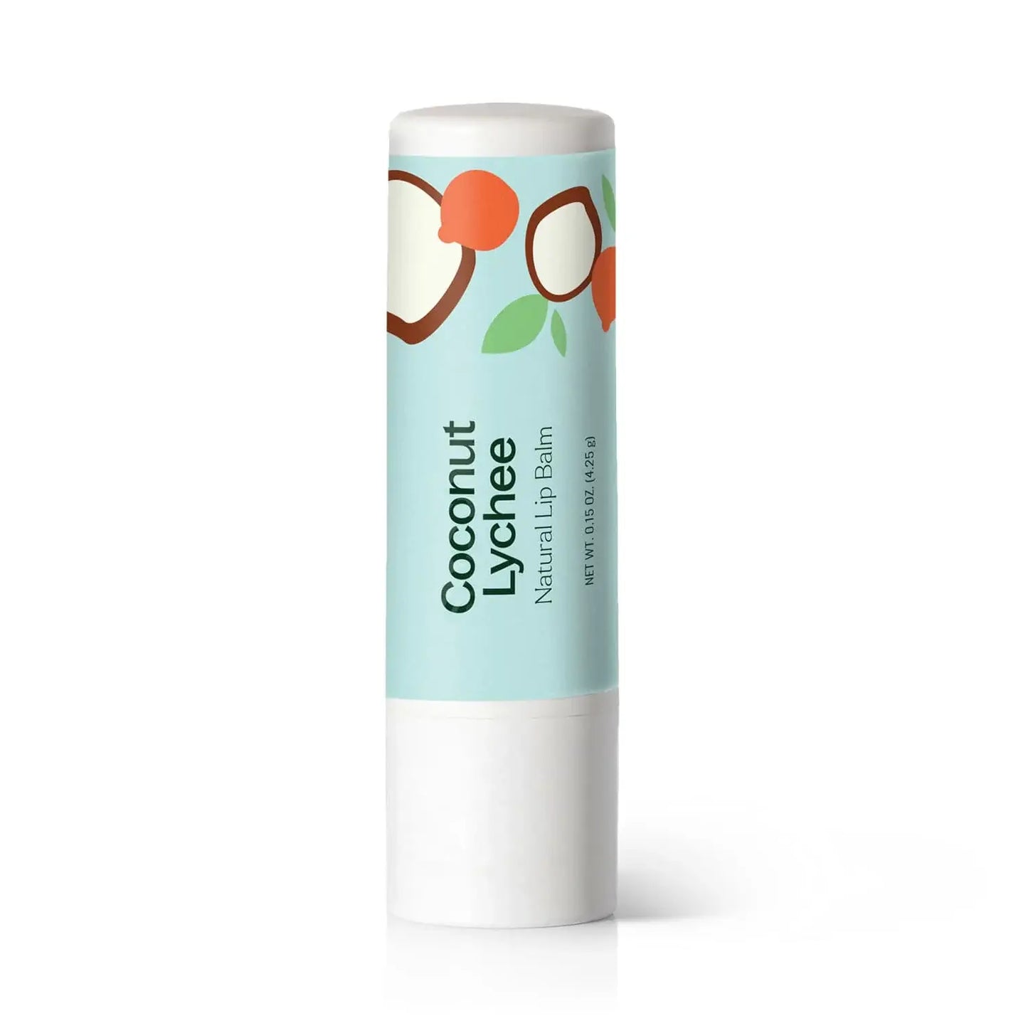 Coconut Lychee Natural Lip Balm 0.15 oz