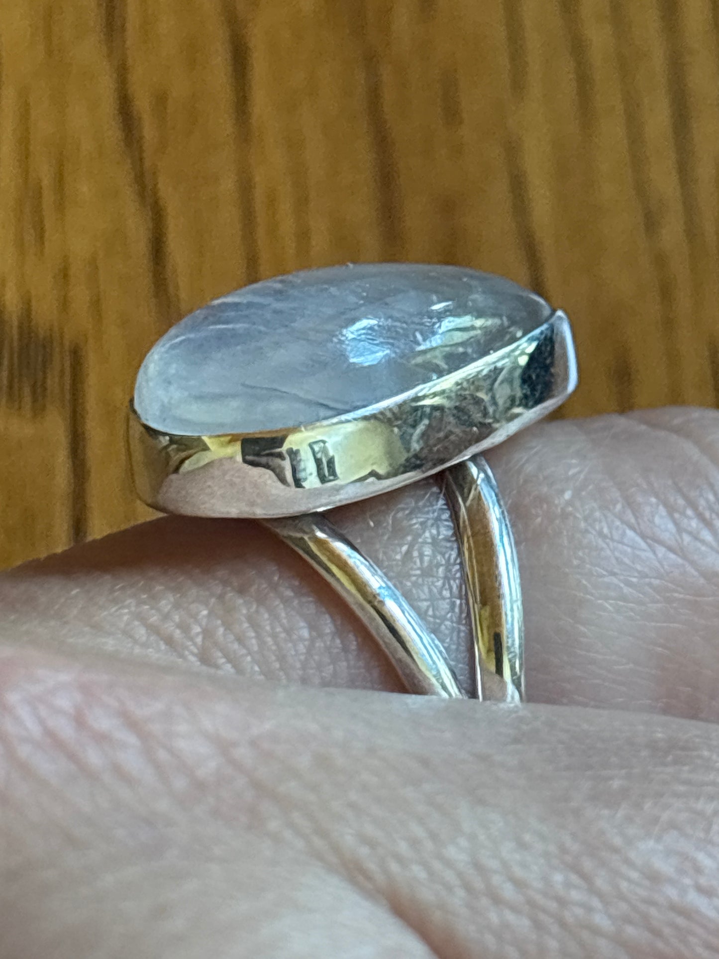 Purple Moonstone Ring | Size 9