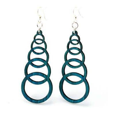 Ascending Circle Earrings #1049