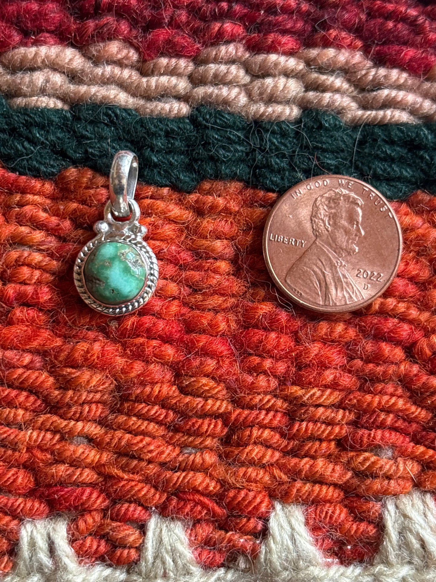 Tiny Sonoran Gold Pendant