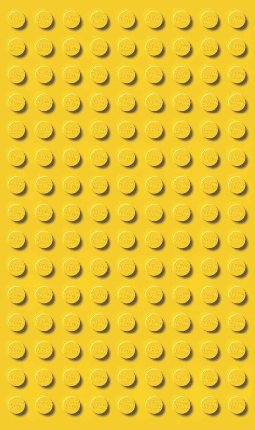 Lego Note Brick (Yellow-Orange)