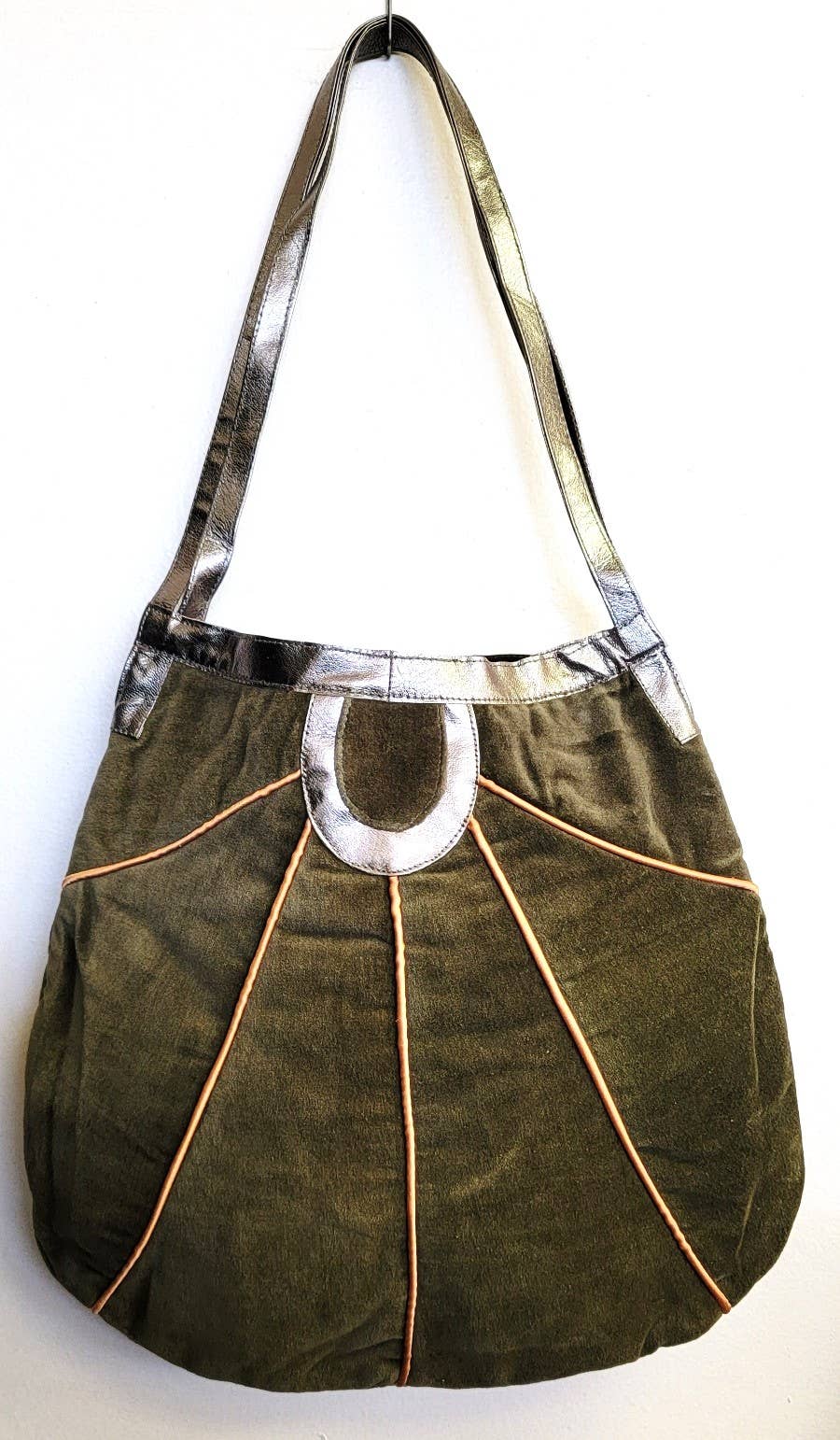 Velvet with Shiny Trim Bag