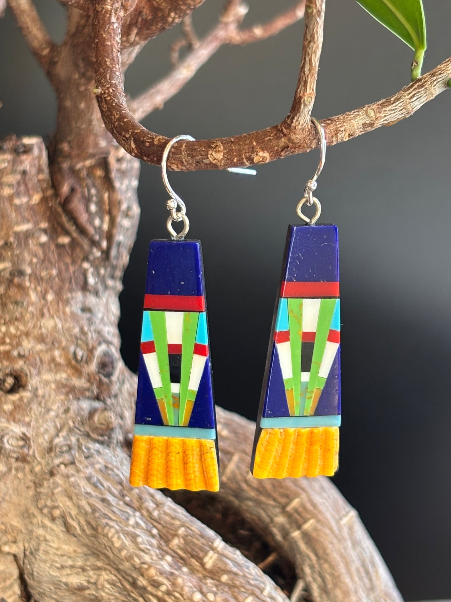 Inlay Earrings