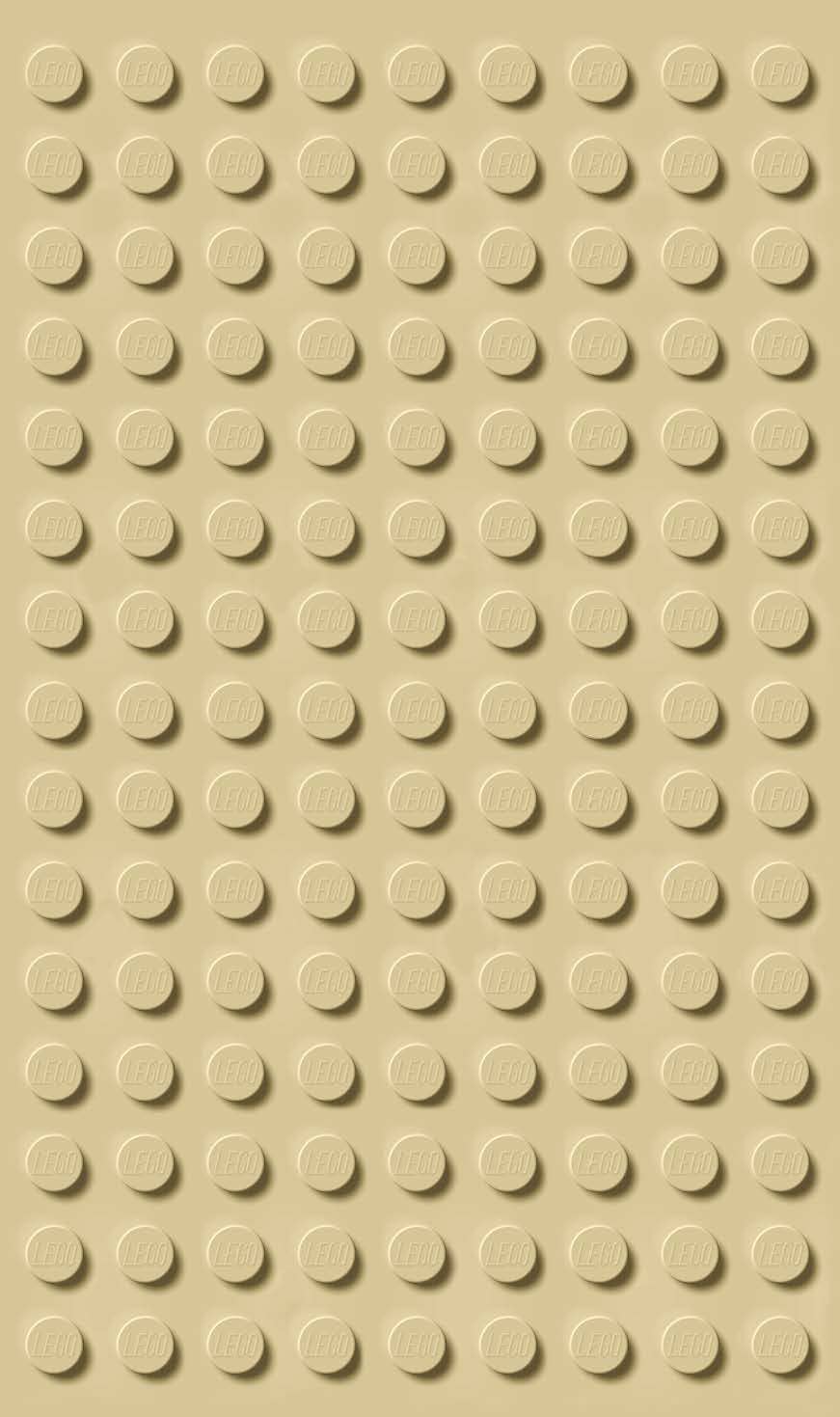 Lego Note Brick (Yellow-Orange)