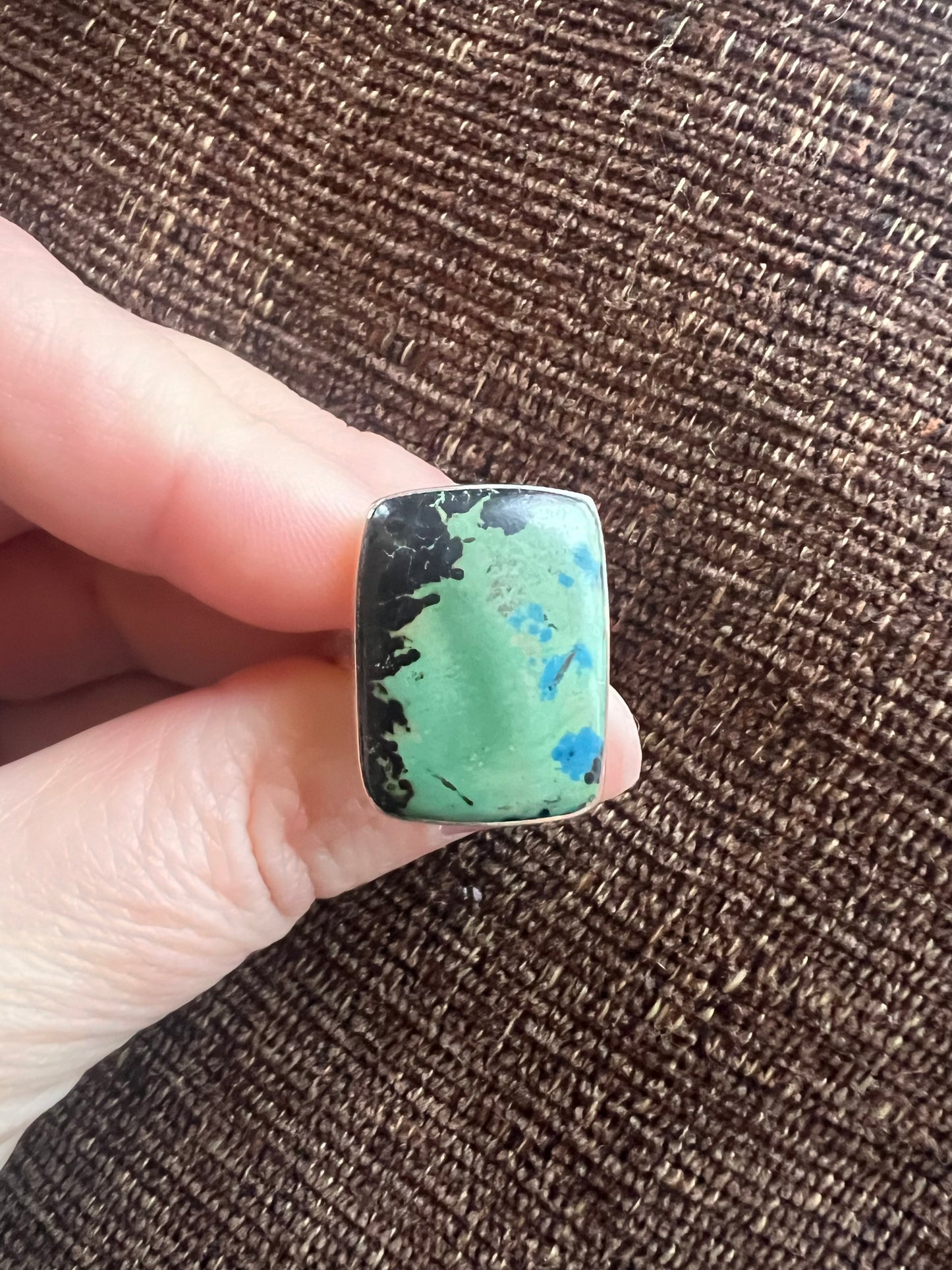 Azurite Congo Ring | Size 6