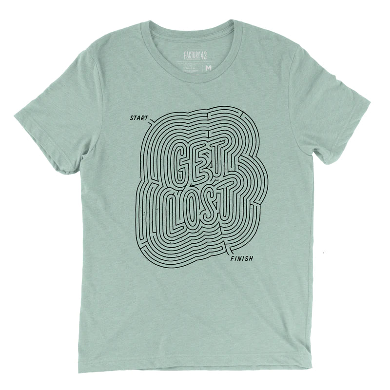 Get Lost Maze Tshirt