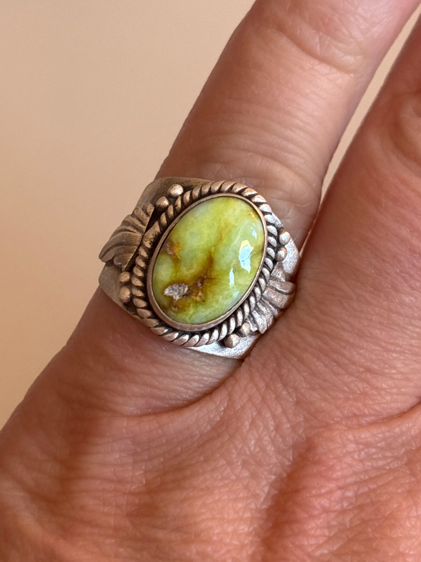 Palomino Variscite Ring | Size 7