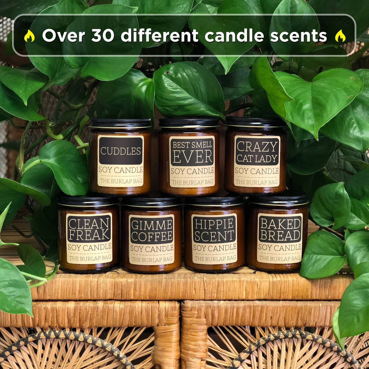 Pumpkin Addict - Soy Candle 9oz
