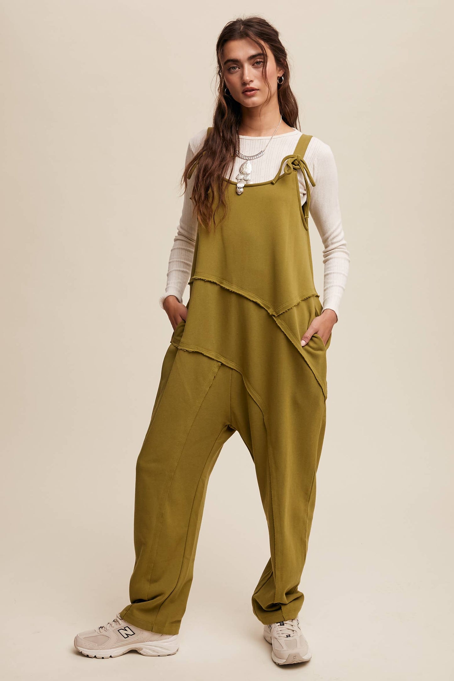 Asymmetrical Layered Jumpsuit