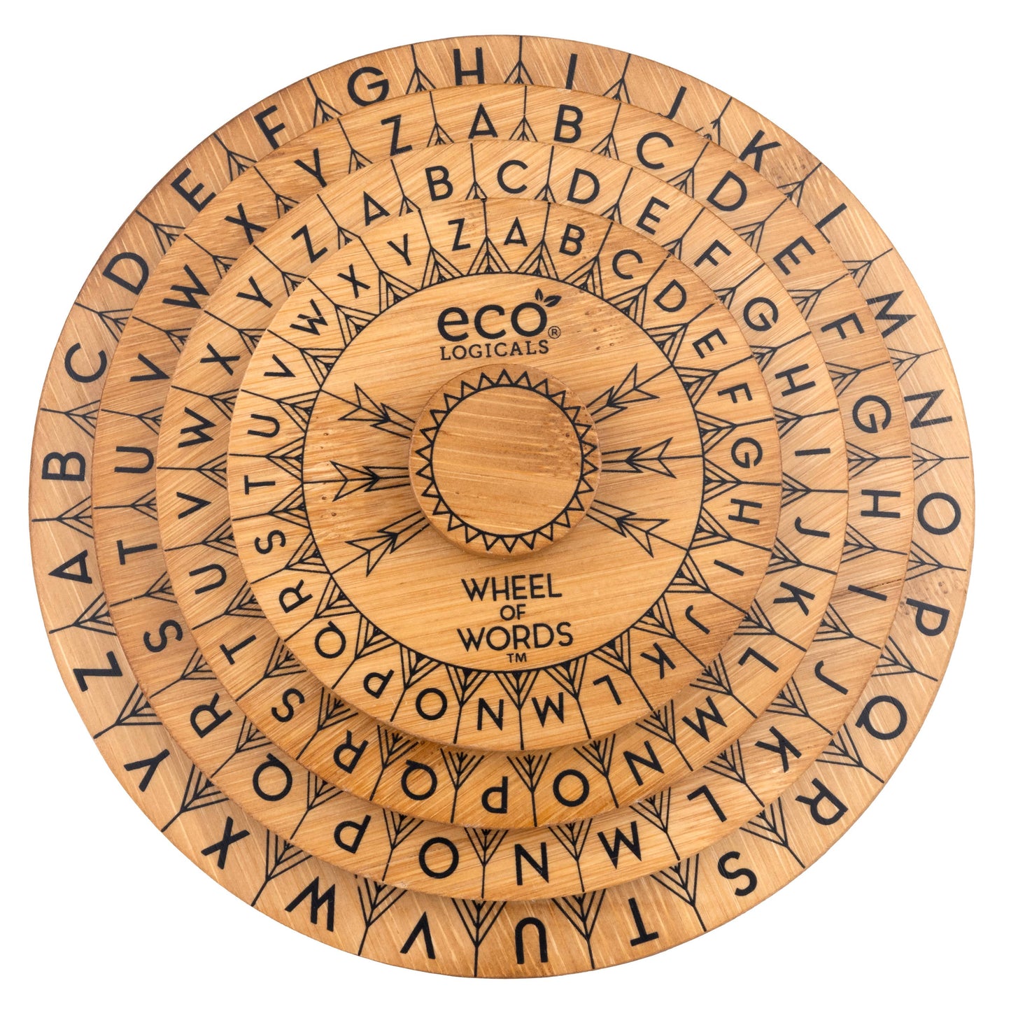 Wheel of Words - Bamboo Spelling Game